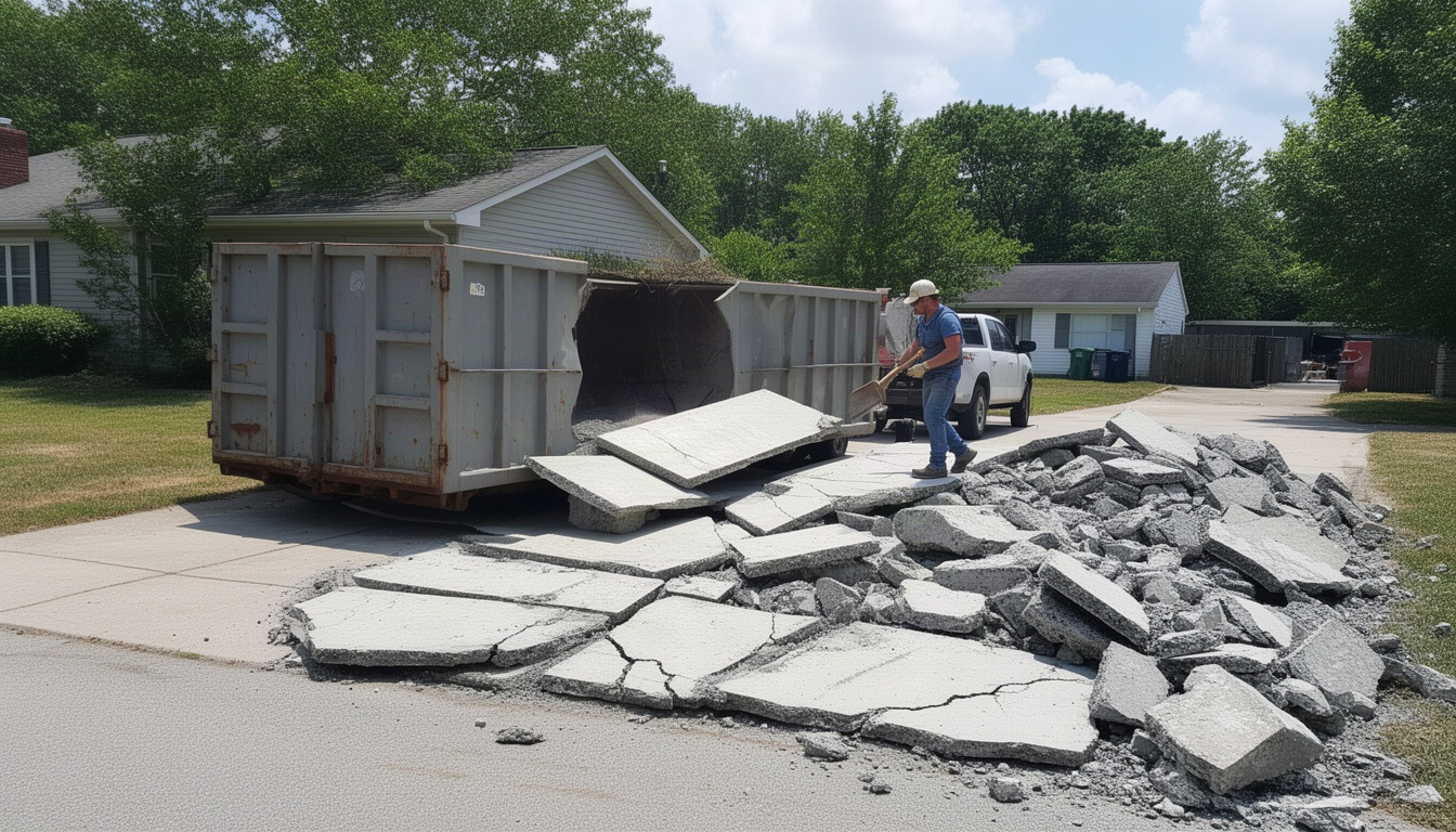 Cracked Driveway Concrete Disposal Lanham (2026)