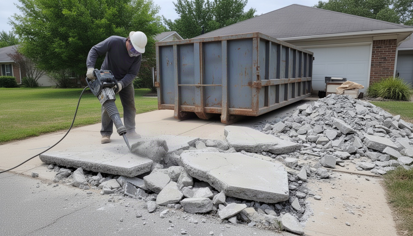 How Much Does Concrete Removal Cost Near Lanham?