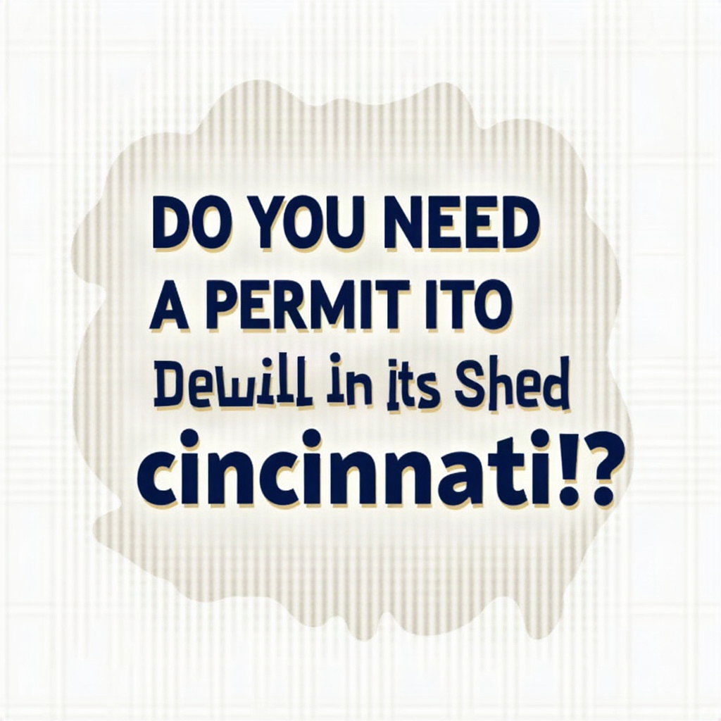 Do You Need a Permit to Demolish a Shed in Cincinnati?