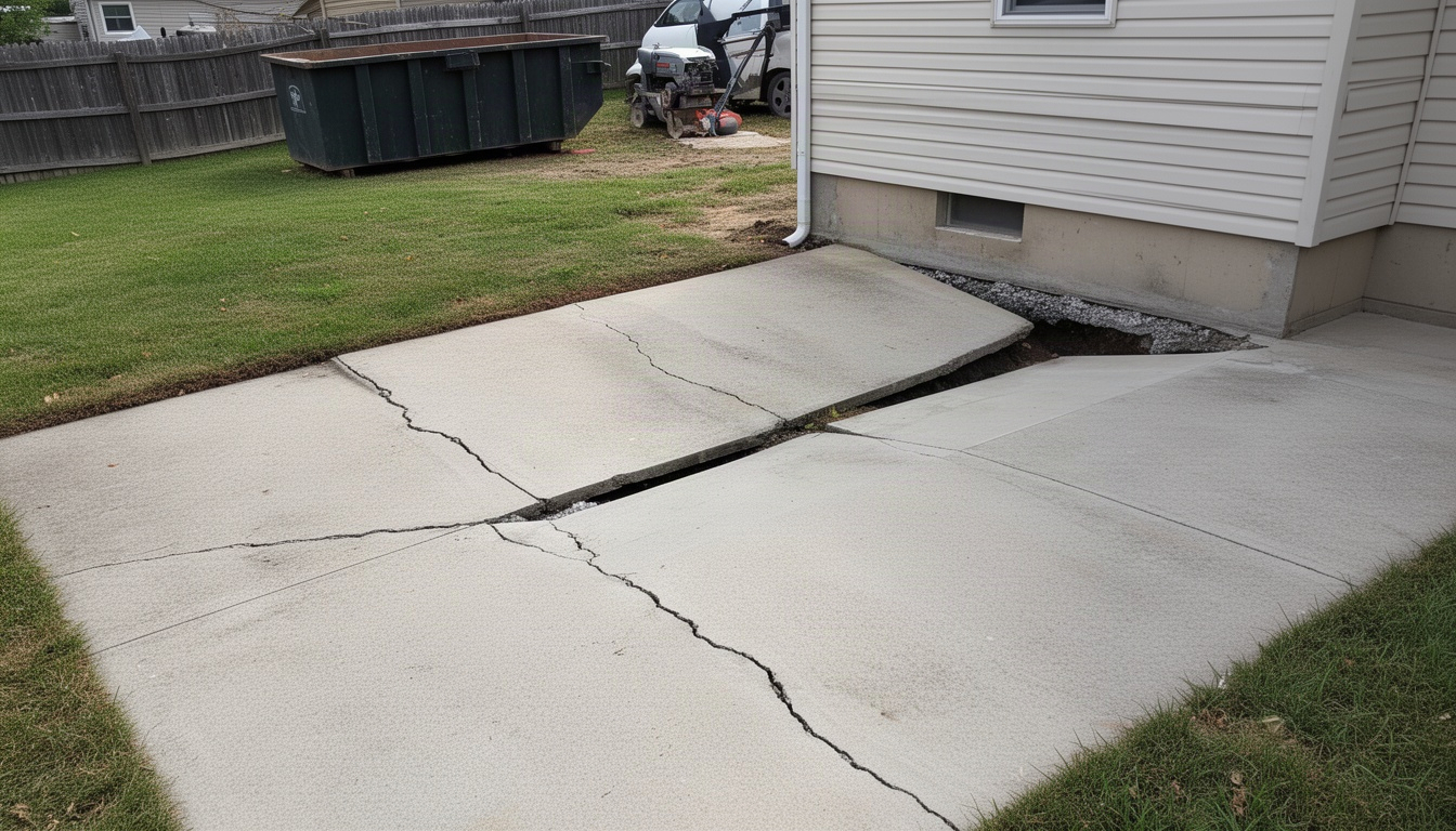 Concrete Patio Settling Problems in DeKalb County (2026)
