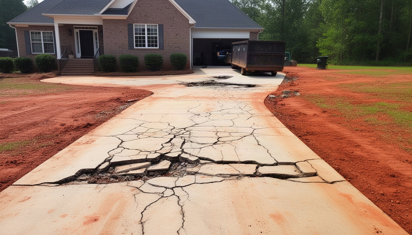 Signs You Need a New Driveway in Gwinnett County