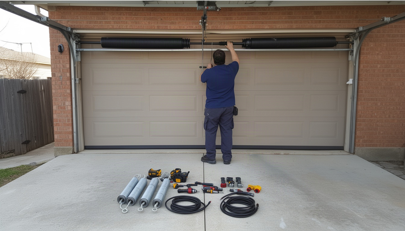 Garage Door Spring Replacement Cost Allen TX (2026)