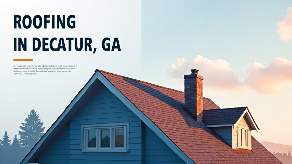 Roofing in Decatur, GA - Expert Roof Repair & Replacement