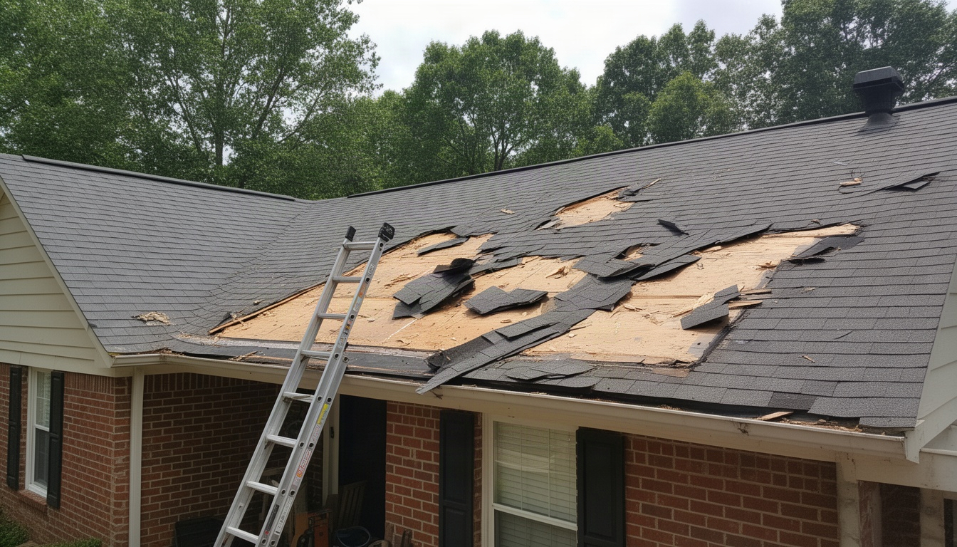 Storm Roof Damage in Lithonia: How to Repair (2026)