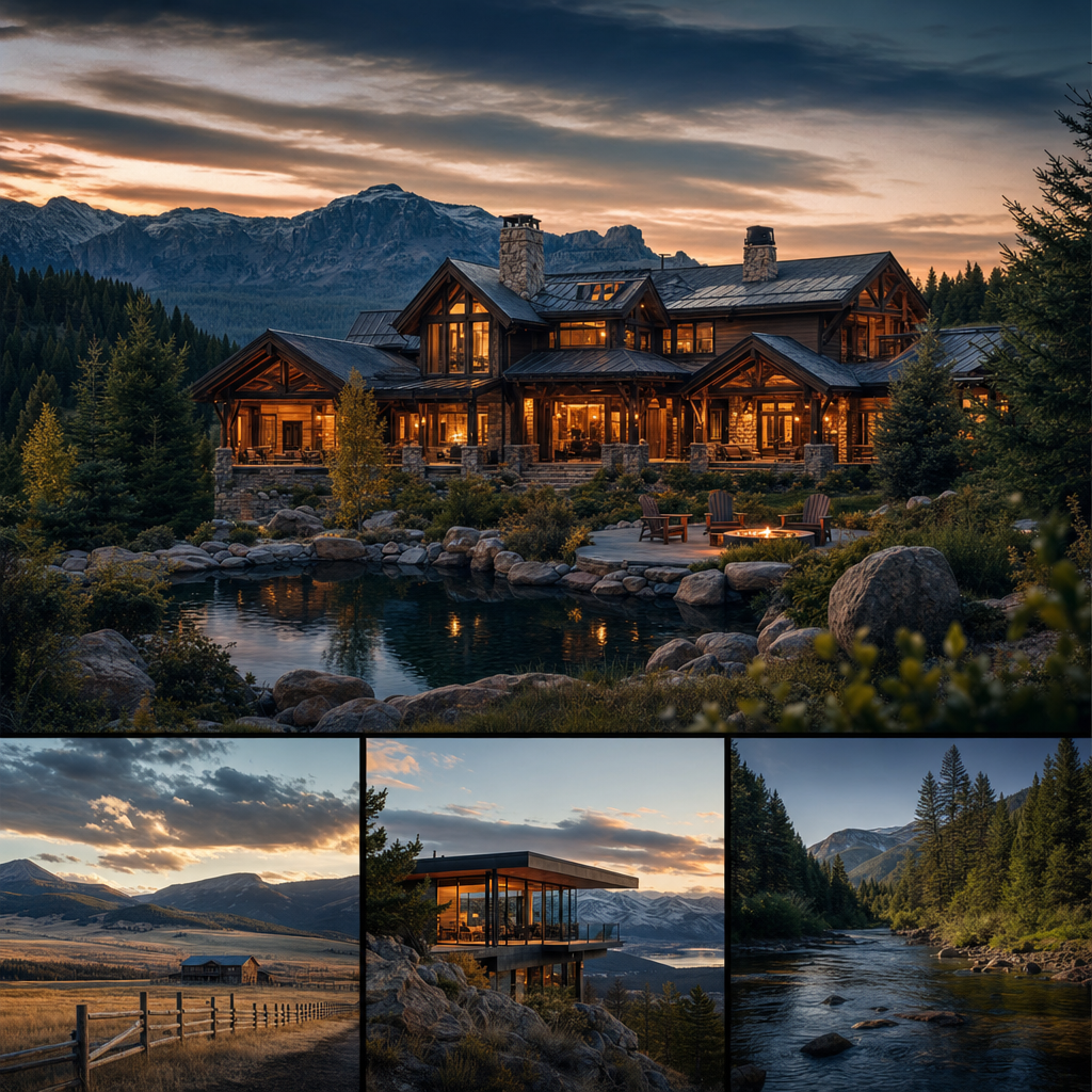 What Types of Luxury Properties Are Available in Montana?