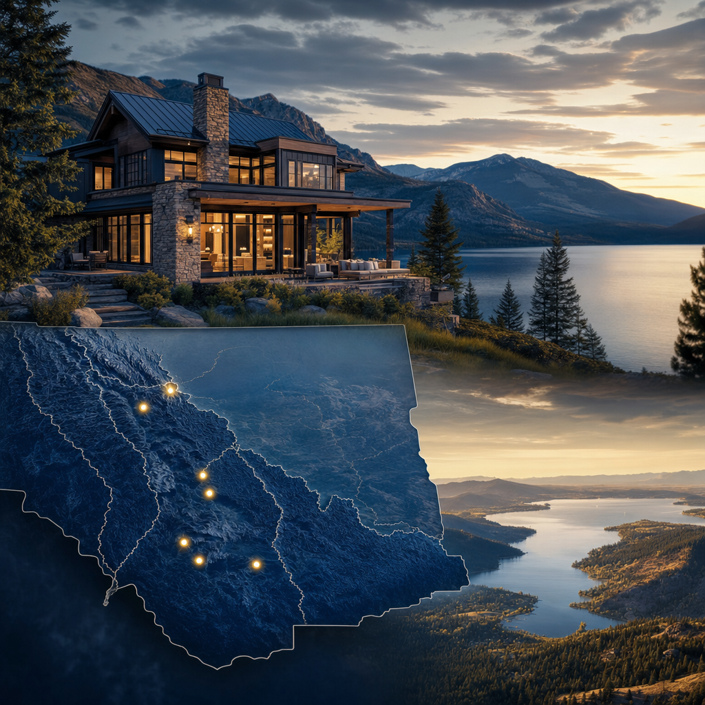 Which Western Montana Markets Have the Highest Luxury Home Prices?